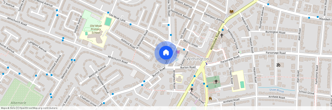 Old Moat Lane, Withington, Manchester, M20