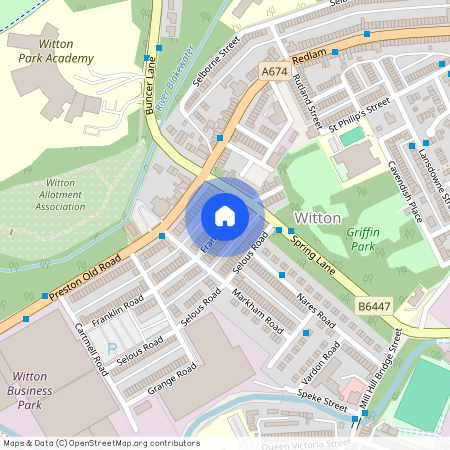 Franklin Road, Blackburn. Lancs. BB2 2TD