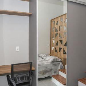 Studio para alugar com 24m², 1 quarto e sem vaga - Photo 3