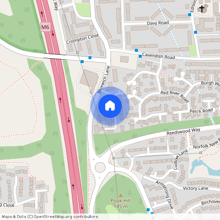 Cavendish Gardens, Beechdale, Walsall, WS2