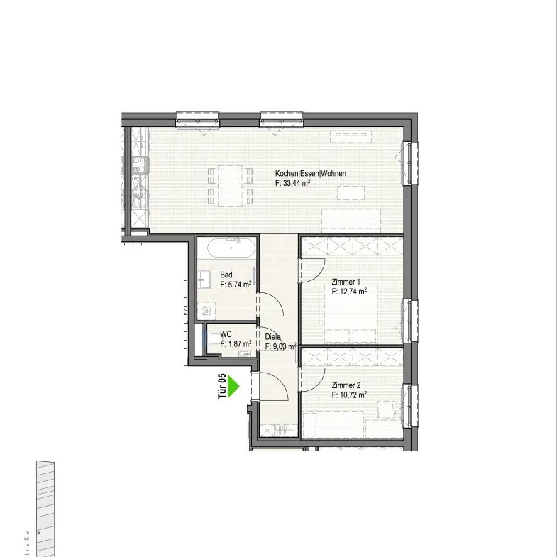 3-Zimmer-Wohnung im Reininghauspark - Provisionsfrei! - Photo 2