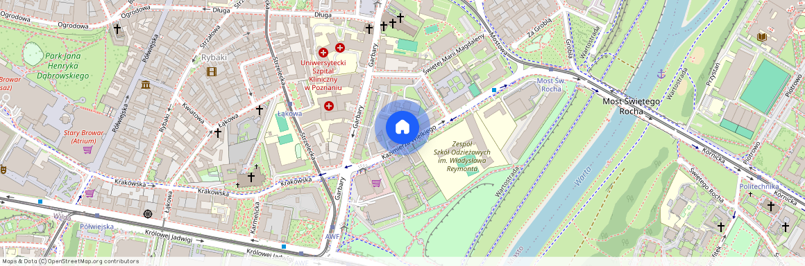 ul. Kazimierza Wielkiego 12, Centrum, Stare Miasto, Poznań, wielkopolskie