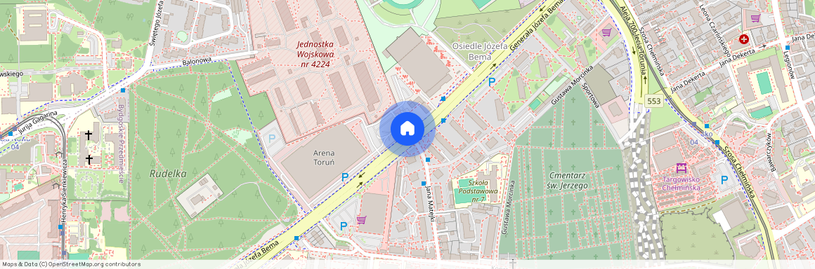 Bema, M., Chełmińskie Przedmieście, Toruń