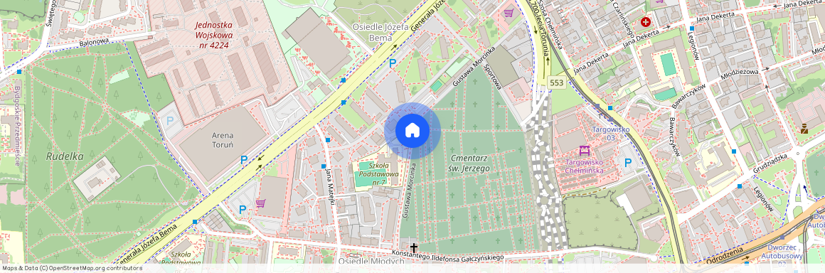 Osiedle Młodych, Chełmińskie Przedmieście, Toruń, kujawsko-pomorskie