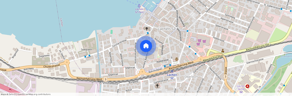 Hintere Bahnhofstr. 8, 8853, Lachen Sz