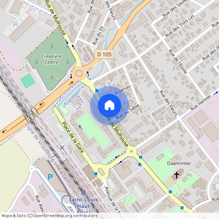 68300, Saint-Louis