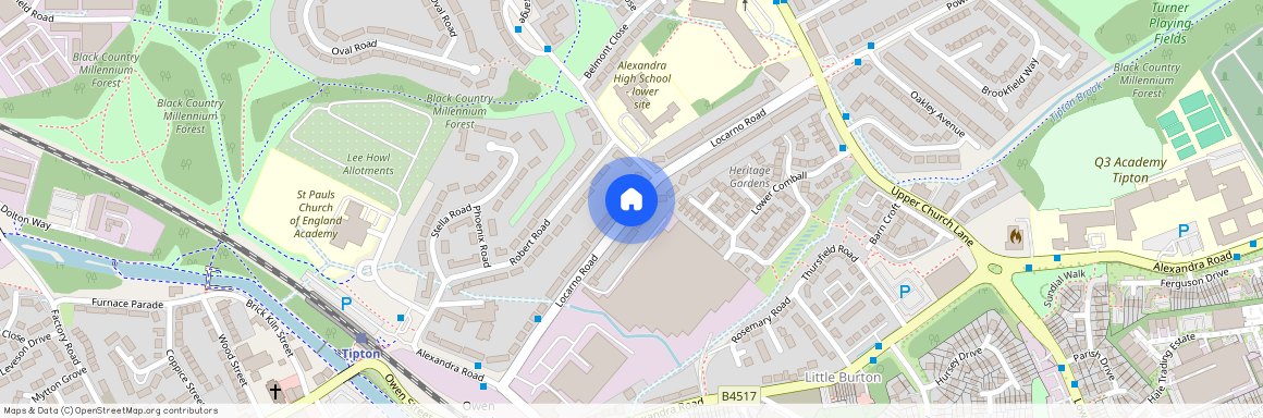 Locarno Road, Tipton