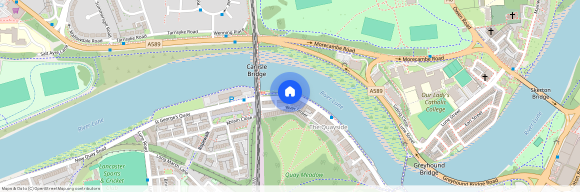 River Street, St Georges Quay, Lancaster, LA1