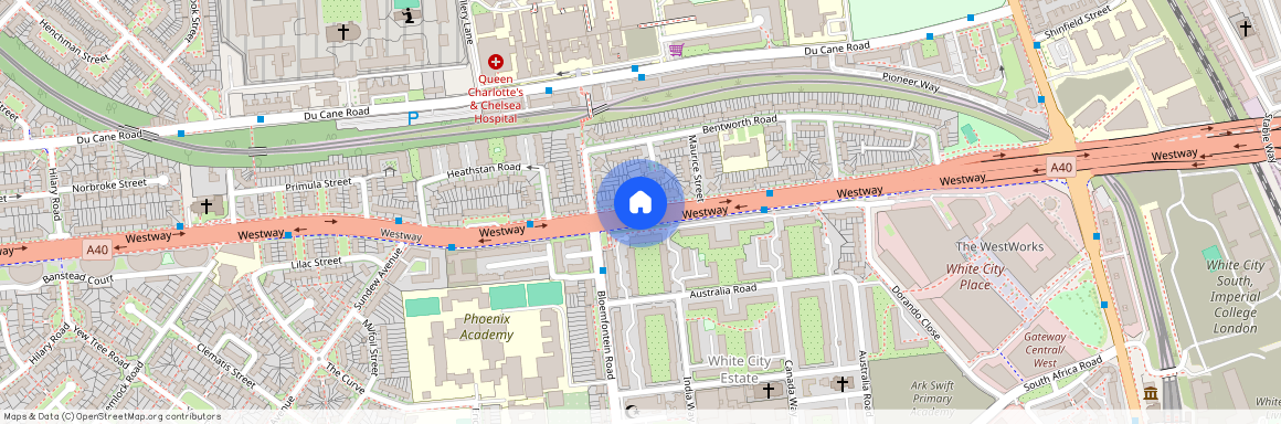 Westway, London W12 7AP, United Kingdom