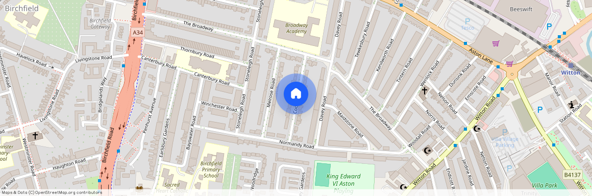 Coombe Road, -, Birmingham