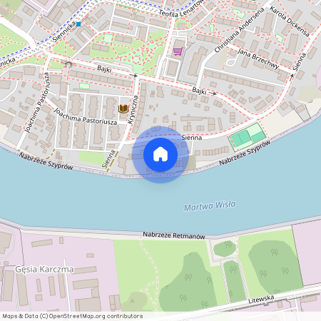 ul. Sienna, Przeróbka, Gdańsk, pomorskie