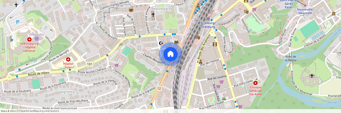 Avenue du Midi 13, 1700 Fribourg