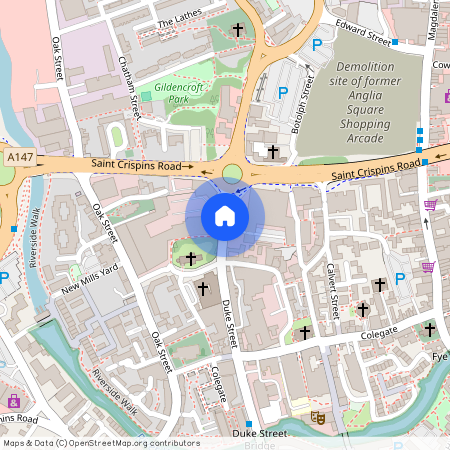 Duke St, NR3 1PD, Norwich