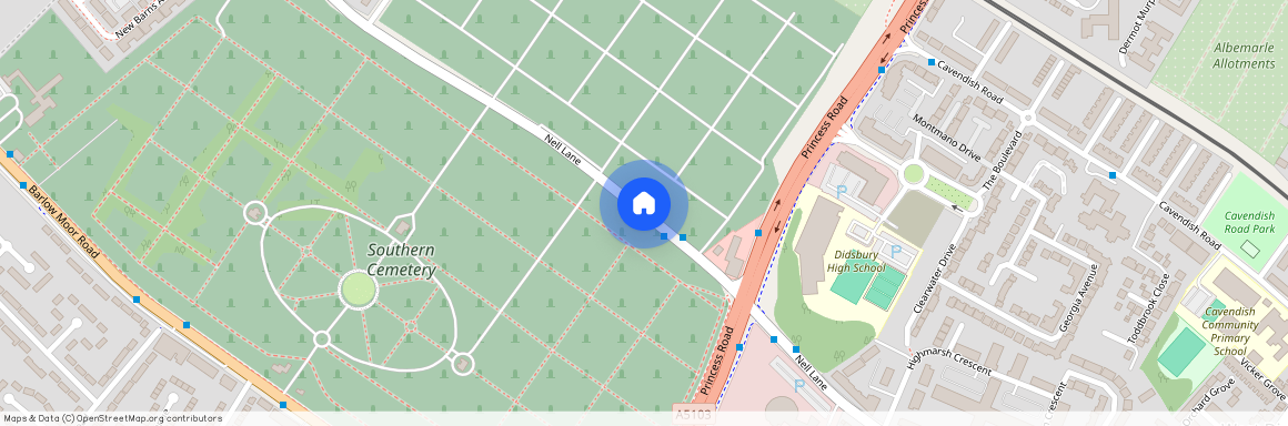 Nell Lane, Manchester