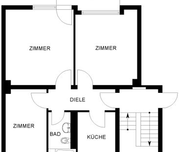 3- Zimmer Wohnung in Altenbochum - Foto 4