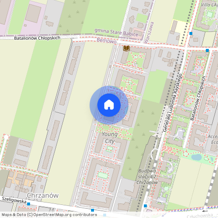 ul. Batalionów Chłopskich, Chrzanów, Bemowo, Warszawa, mazowieckie