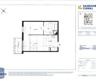 Appartement à louer 1 pièce 35.76m² - Photo 1