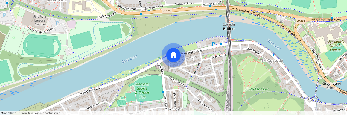 St Georges Walk, Lancaster LA1