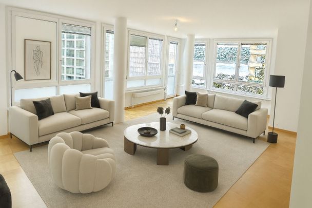 Moderne 5 pièces au cSur des Pâquis, Genève - Photo 1