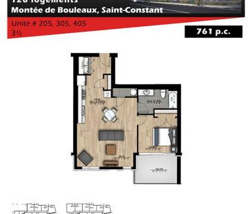À louer / Appartement - Photo 2