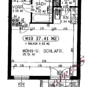 Geförderte Genossenschaftswohnung mit Balkon (Singlewohnung) nähe Traisenpark und Seengebiet - Photo 3