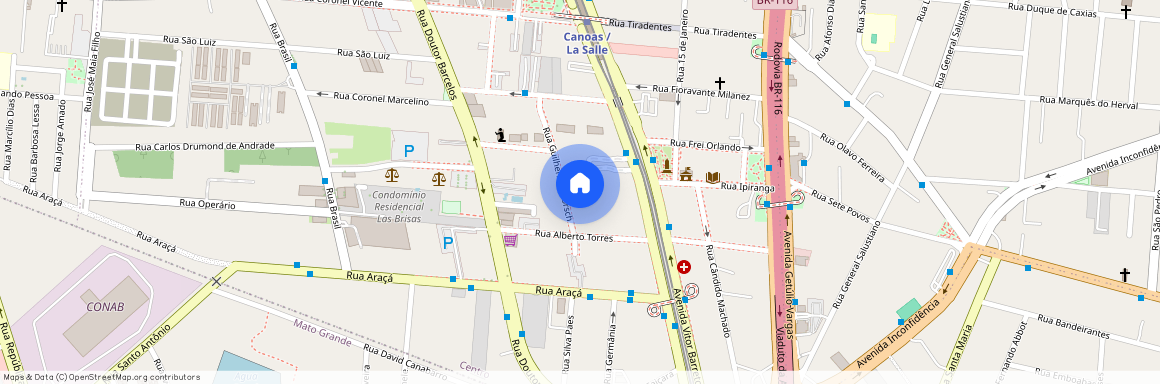 Rua, Guilherme Morsch, 121, Centro, Canoas