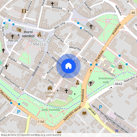 Masarykova třída, Opava - Město