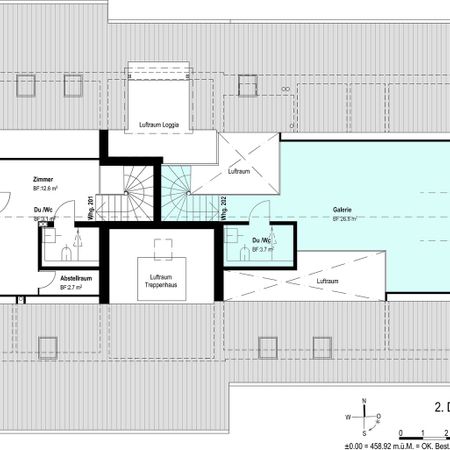 3.5 Zimmer, 133 m², 2. Stock - Foto 3