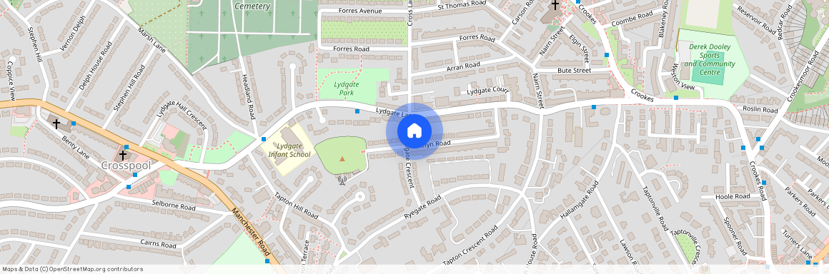 Lydgate Lane, South Yorkshire, S10 5FQ, Sheffield