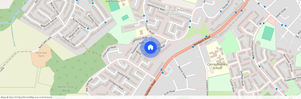 Standish Walk, Denton, Greater Manchester, M34