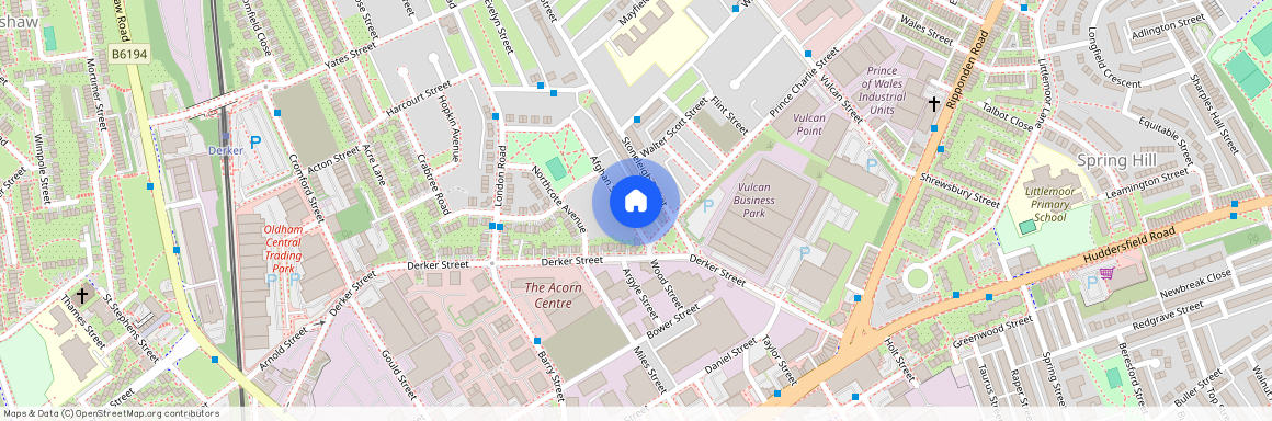 Afghan Street, Oldham, Greater Manchester, OL1