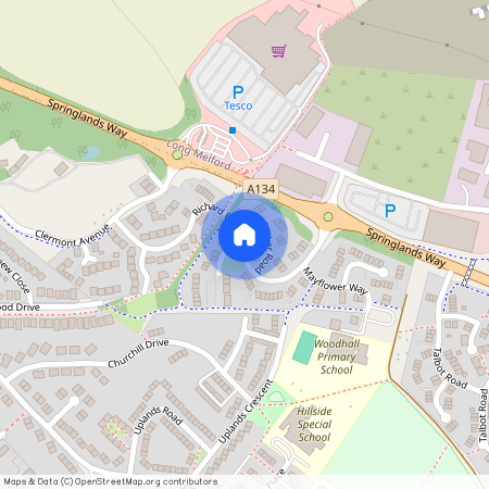 Richard Burn Way, Sudbury CO10