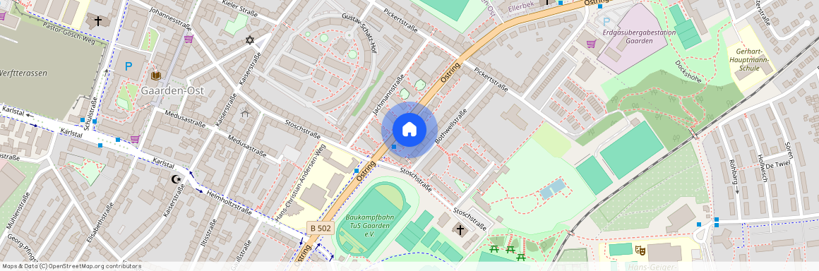 Ostring 174, 24143 Kiel OT Gaarden-Ost