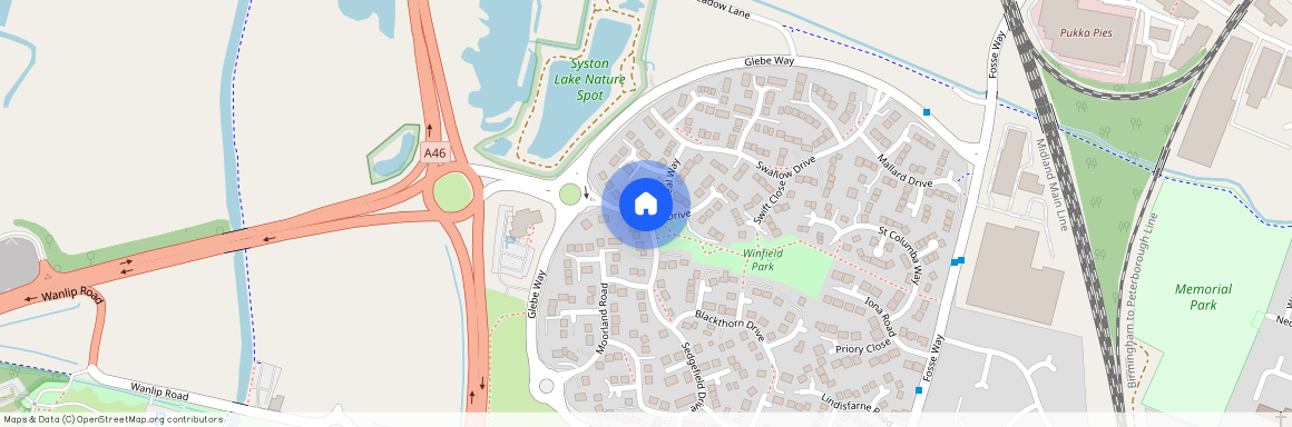 Martin Drive, Syston, Leicester LE7