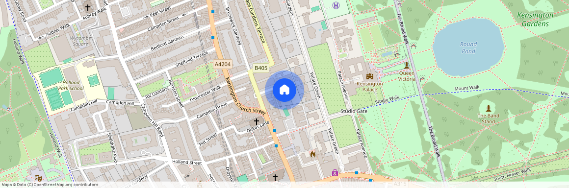 Hamilton House, Vicarage Gate, London W8