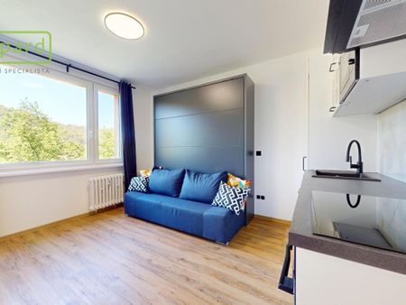 Pronájem bytu 1+kk 20 m2 - Fotografie 4