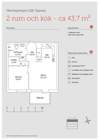Herrhagsvägen 12B, 75267, Uppsala - Foto 4