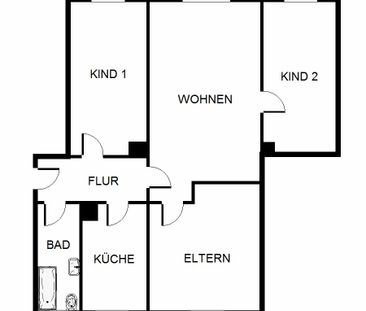 renovierte 4-Zimmer-Wohnung - Photo 2