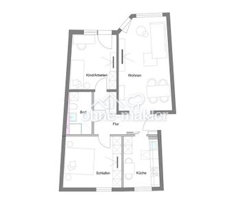 helle 3 Zimmerwohnung - Photo 1