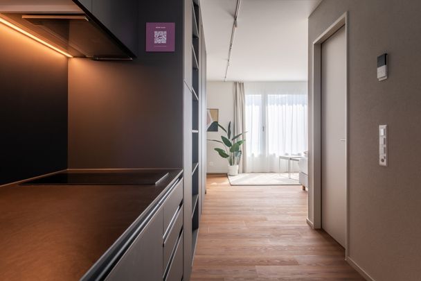 1.5 Zimmerwohnung - grosses Studio mit eigenem Waschturm - Photo 1