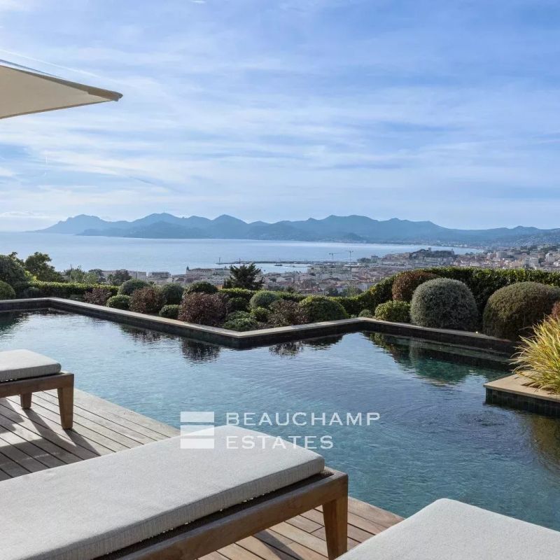 Villa contemporaine 5 chambres avec vue mer - Cannes Californie - Photo 1