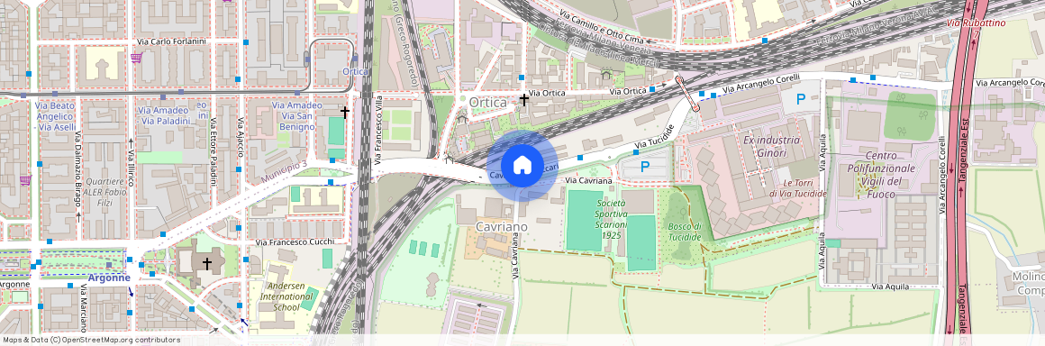 Via Tucidide, Włochy, Milan