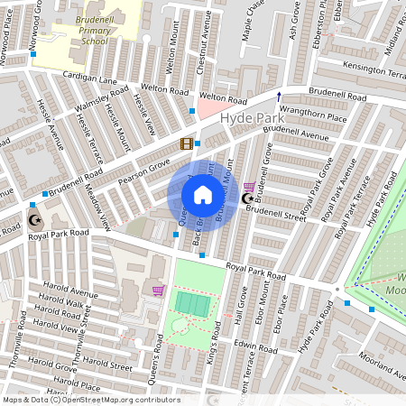 Back Brudenell Mount, Hyde Park, Leeds, LS6