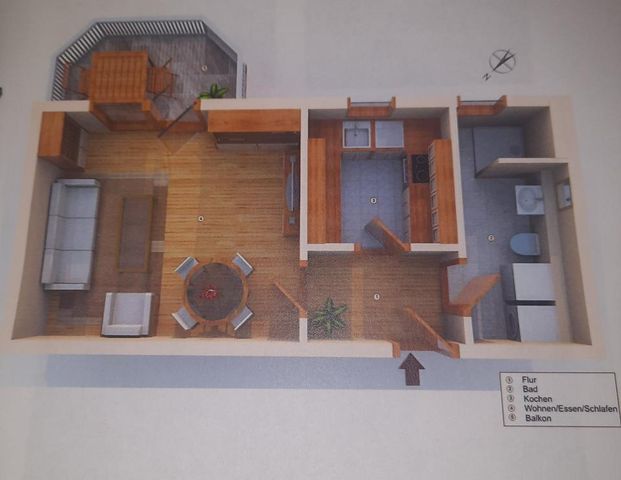 Wohnung zu vermieten - Photo 1