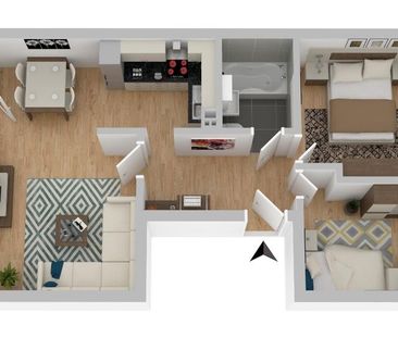 Neu gemacht, für dich gedacht – deine moderne 3-Zimmer-Wohnung - Foto 6