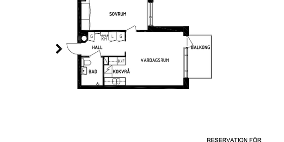 Sicksackvägen 25, våning 1 - Foto 3