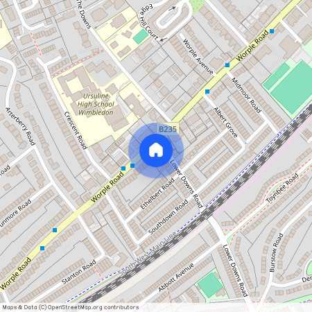 Lower Downs Road, Wimbledon, SW20