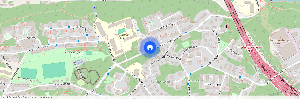 Blommensbergsvägen, Hägersten