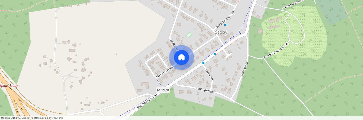 Ekebacksvägen, Stoby