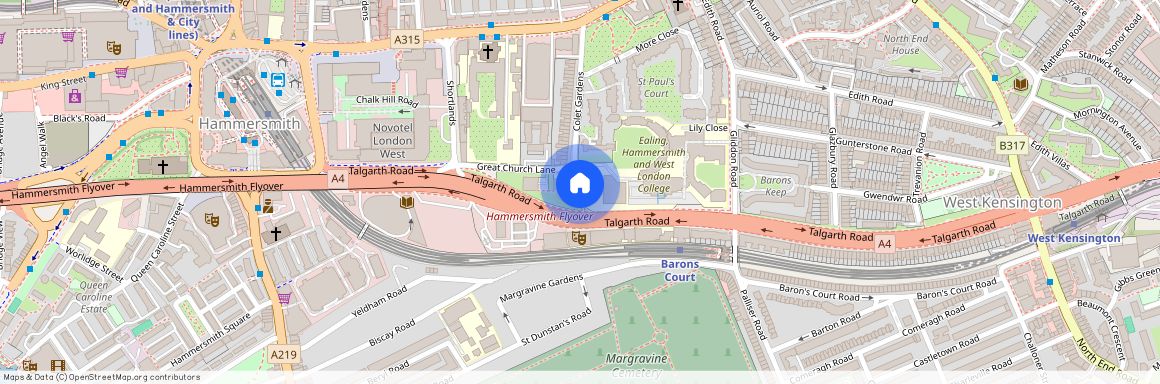 Flat 63 Linacre Court Talgarth Road LONDON W6 8DF